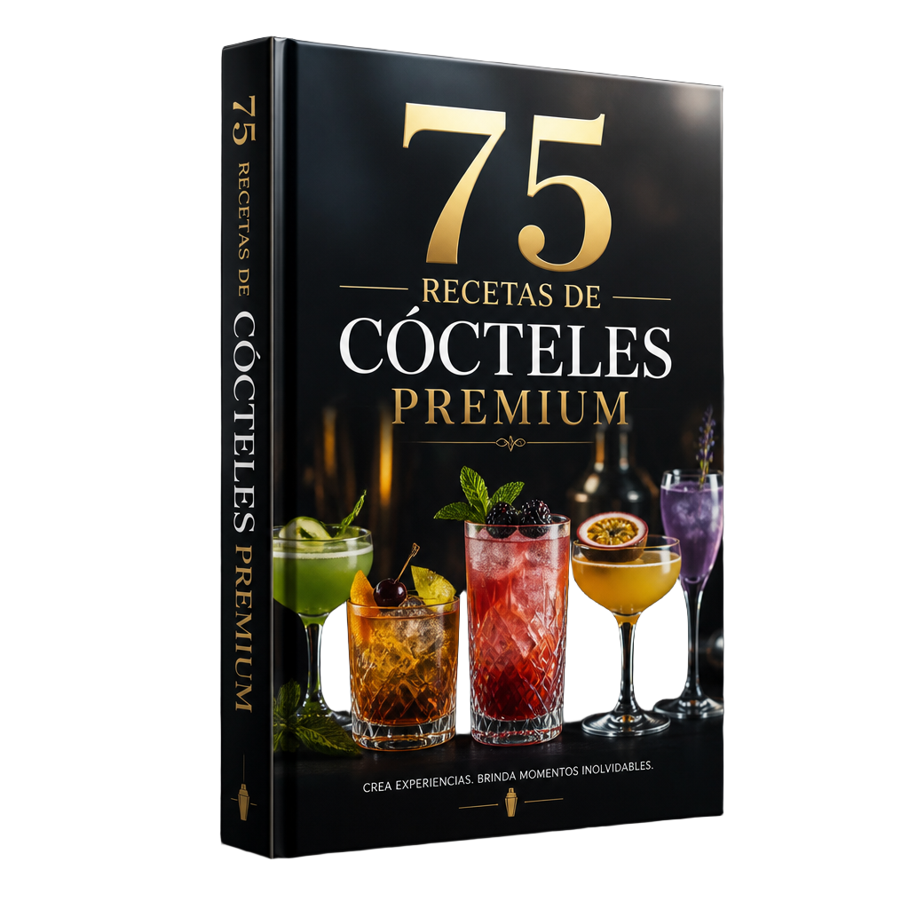 Portada del ebook 75 Recetas de Cócteles Premium